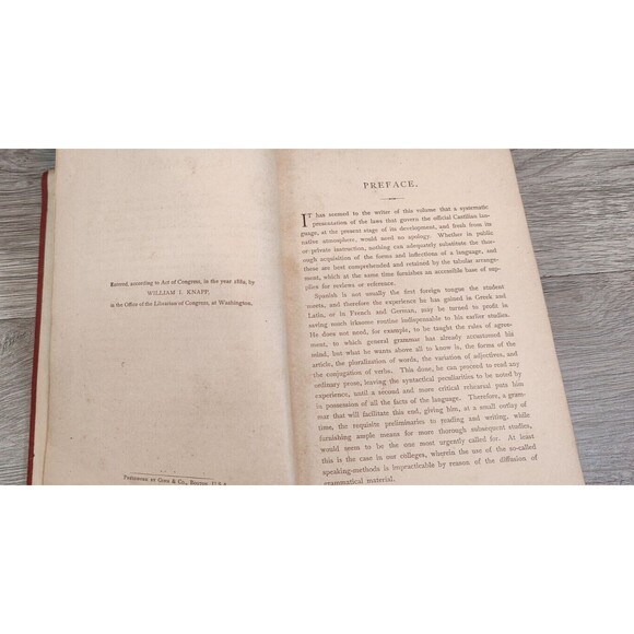 Modern Spanish Readings William I. knapp 1892-Made In USA-Vintage Antique Book - Picture 5 of 12